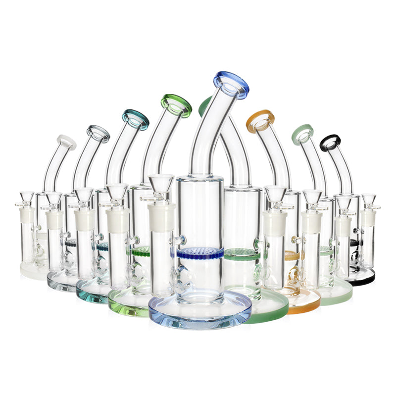 𝗦𝗣𝟮𝟴𝟴 10in Water Pipe w/ Honeycomb Perc