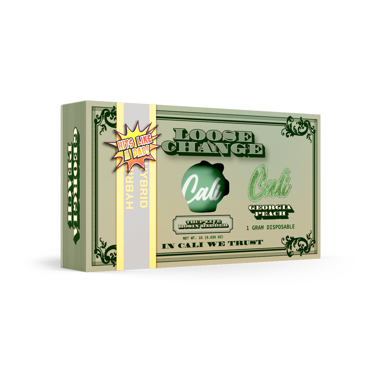 Cali Loose Change 1g THC-P, Delta-8 Disposable 6ct Display