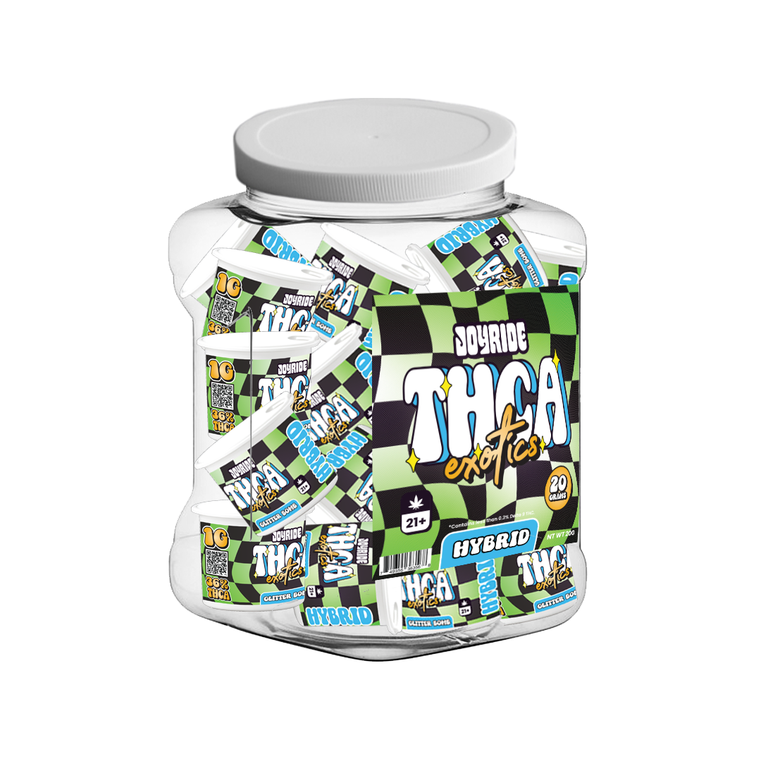 Joyride 1g Exotics High Grade THC-A Flower 20ct Display