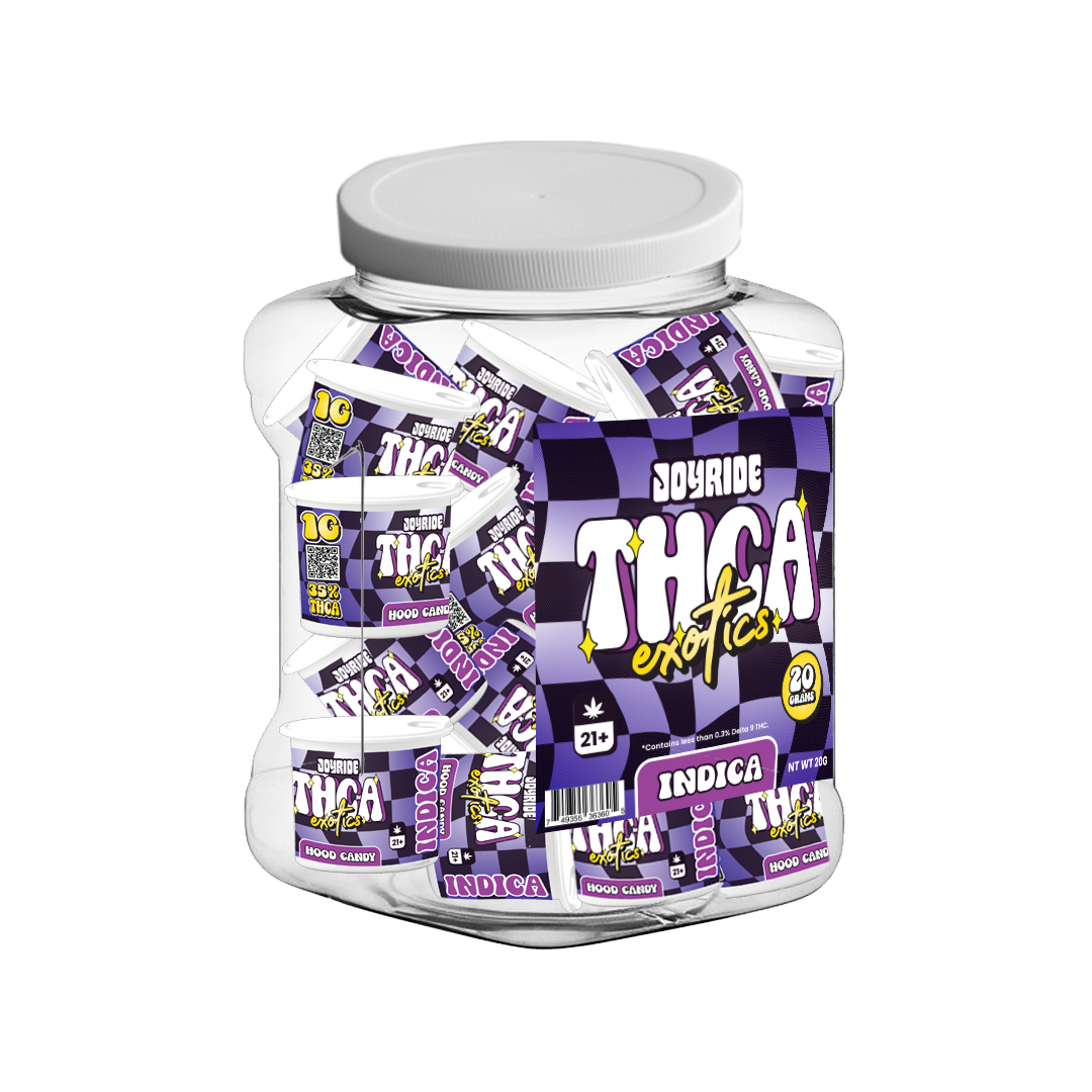 Joyride 1g Exotics High Grade THC-A Flower 20ct Display
