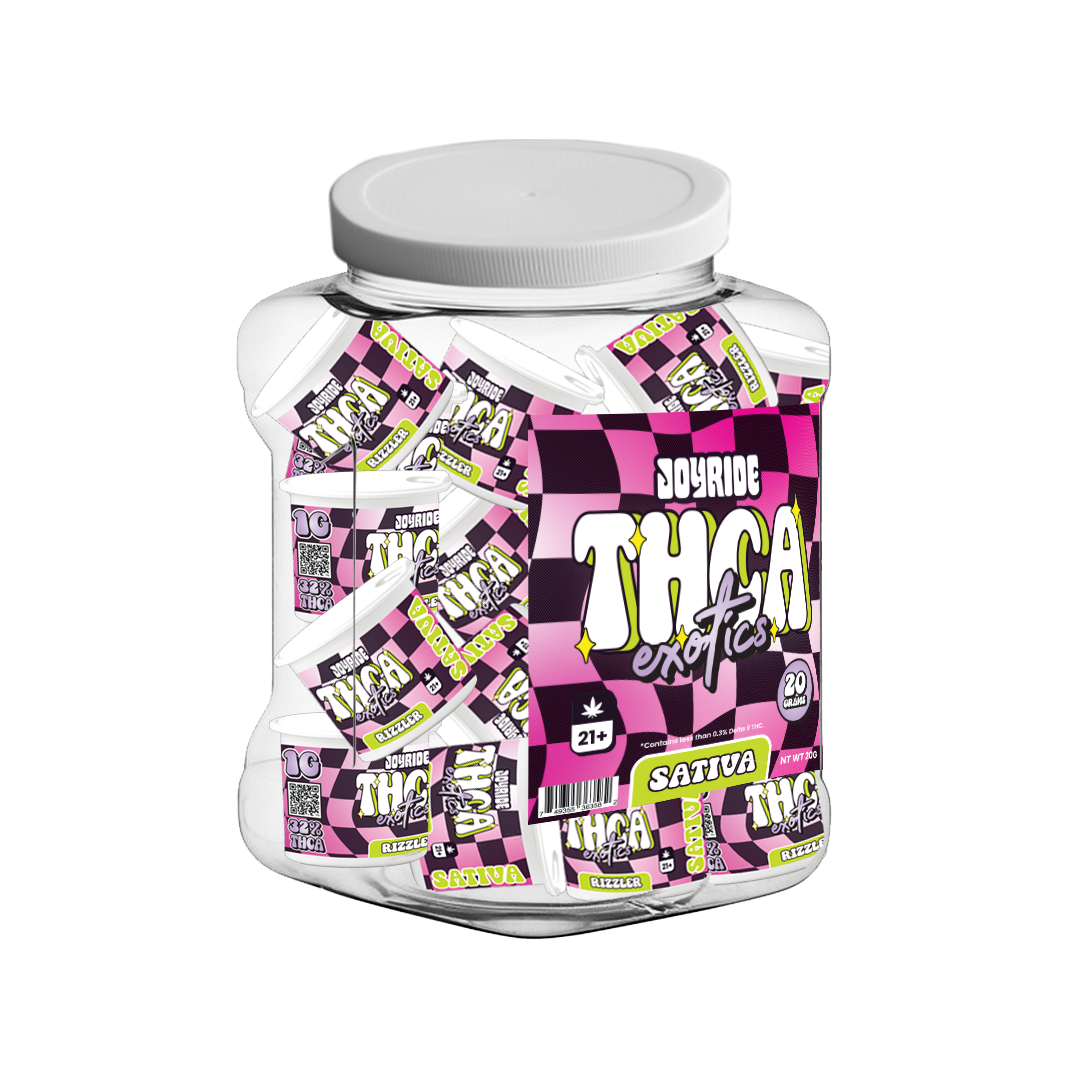 Joyride 1g Exotics High Grade THC-A Flower 20ct Display