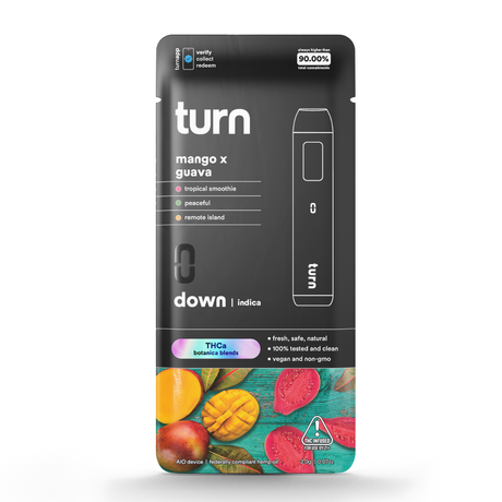 Turn THC-A Botanica Blend 2g Disposable 5ct Display