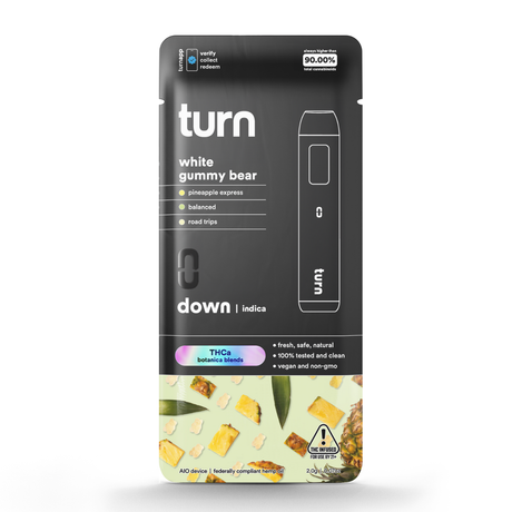 Turn THC-A Botanica Blend 2g Disposable 5ct Display