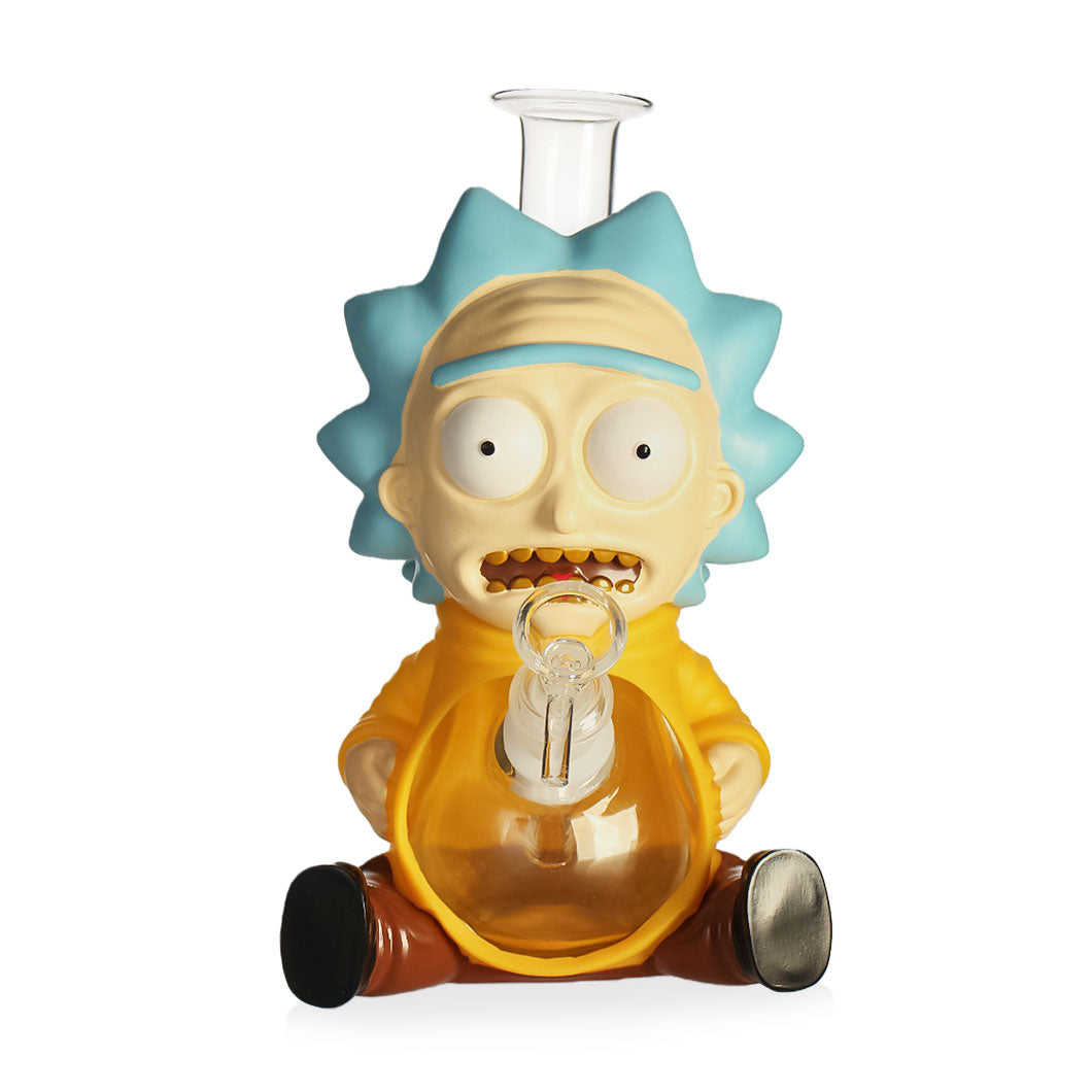 PVC01 Rick & Morty 8.5in Water Pipe