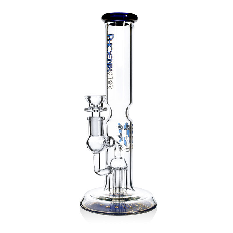 HF220 Phoenix Star Glass Straight Pipe 10in Waterpipe