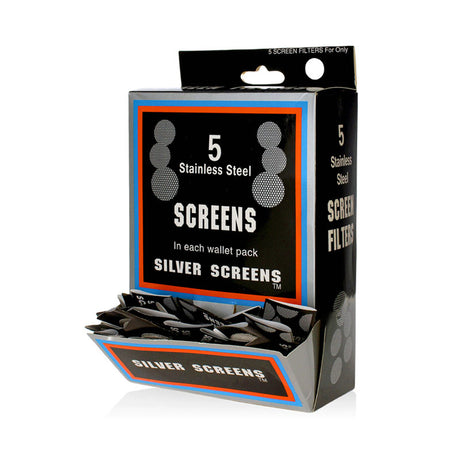 Silver Screens 16mm 5pcs per Pack 100ct Box