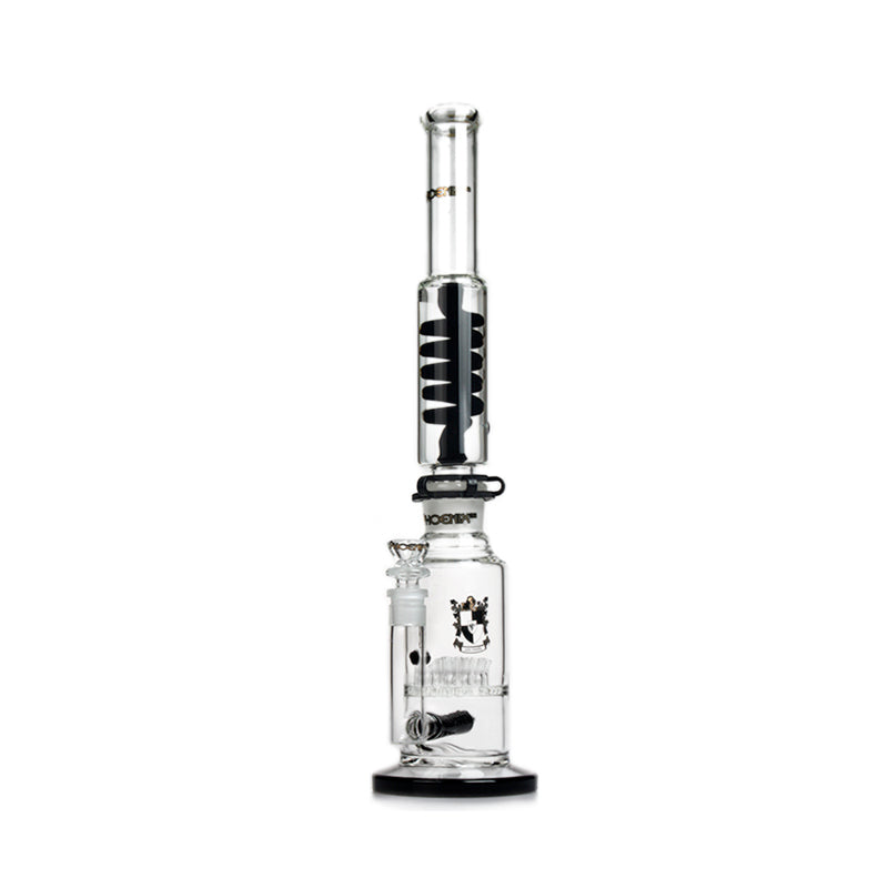 𝗣𝗛𝗫𝟲𝟰 Phoenix Star Glass Glycerin Coil 18.5in Water Pipe