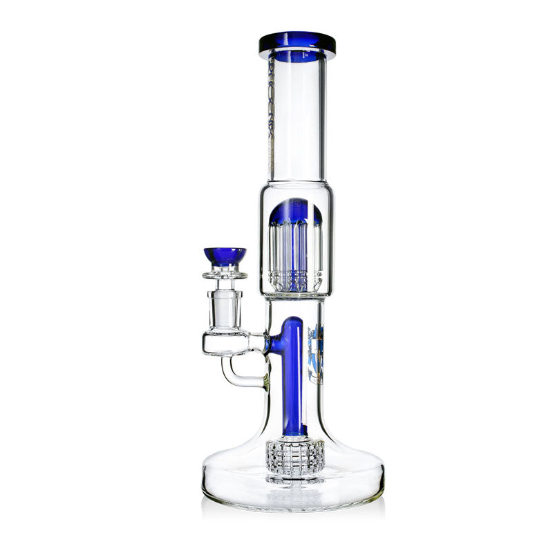 HF223 Phoenix Star Glass Tree Percolator 11.5in Water Pipe