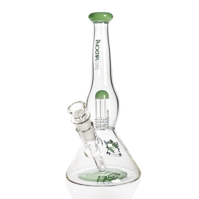 PHX972 Phoenix Star Glass Bulb Beaker 10in Waterpipe