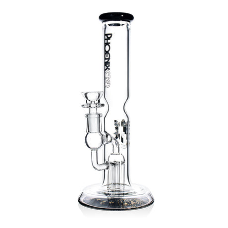 HF220 Phoenix Star Glass Straight Pipe 10in Waterpipe