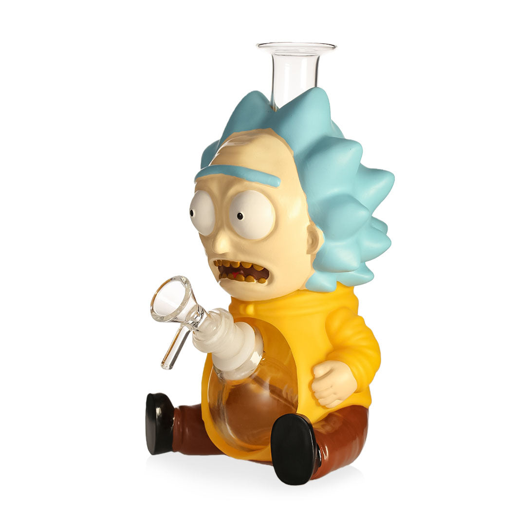 PVC01 Rick & Morty 8.5in Water Pipe