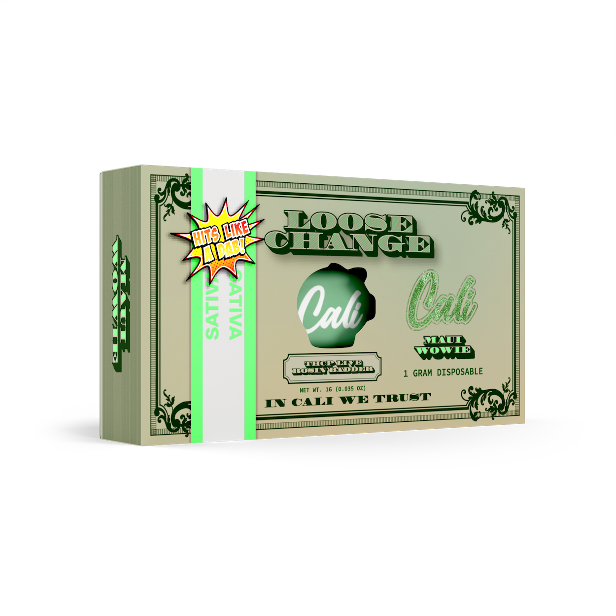 Cali Loose Change 1g THC-P, Delta-8 Disposable 6ct Display