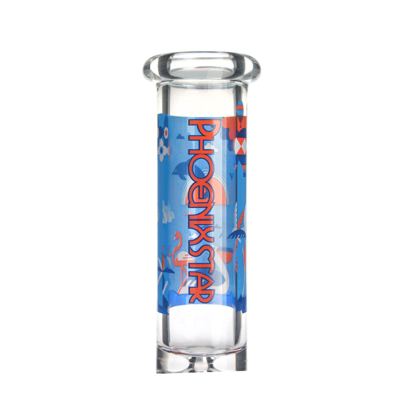 PHX933 Phoenix Star Glass Beaker Design 10in Waterpipe