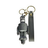 𝗧𝗫-𝟮𝟬𝟭 Silicone Character Keychain 4in Handpipe