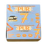 7Pure 120MG 7-Hydroxy Single Tablets 30ct Display MSRP $9.99