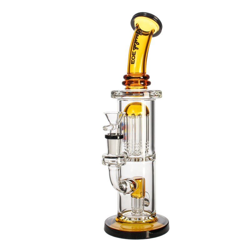 𝗦𝗣𝟮𝟵𝟲 8 Arm Welded Tree Perc 11in Water Pipe