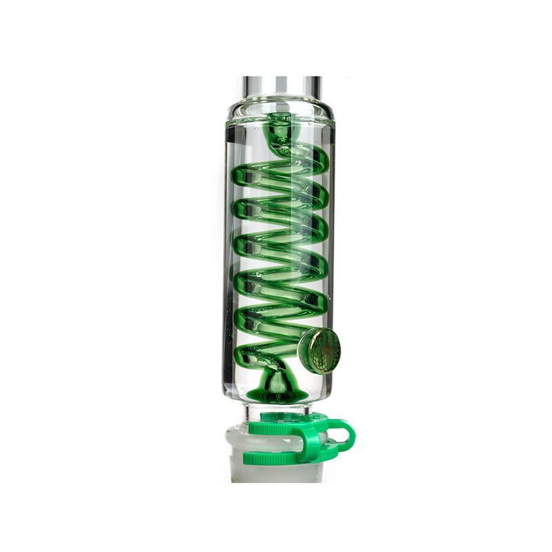 𝗣𝗛𝗫𝟲𝟰 Phoenix Star Glass Glycerin Coil 18.5in Water Pipe
