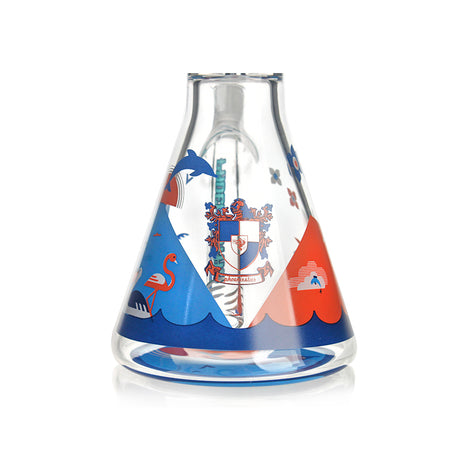 PHX933 Phoenix Star Glass Beaker Design 10in Waterpipe