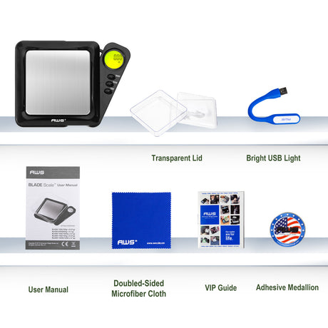 AWS Blade 200g Digital Pocket Scale