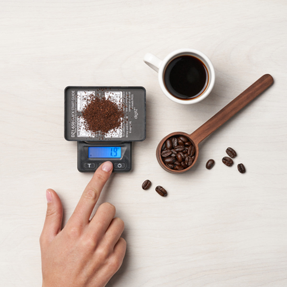 AWS DZ1650g Digital Portable Scale