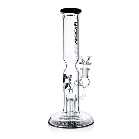HF220 Phoenix Star Glass Straight Pipe 10in Waterpipe