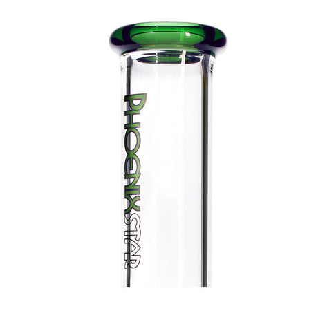 HF220 Phoenix Star Glass Straight Pipe 10in Waterpipe