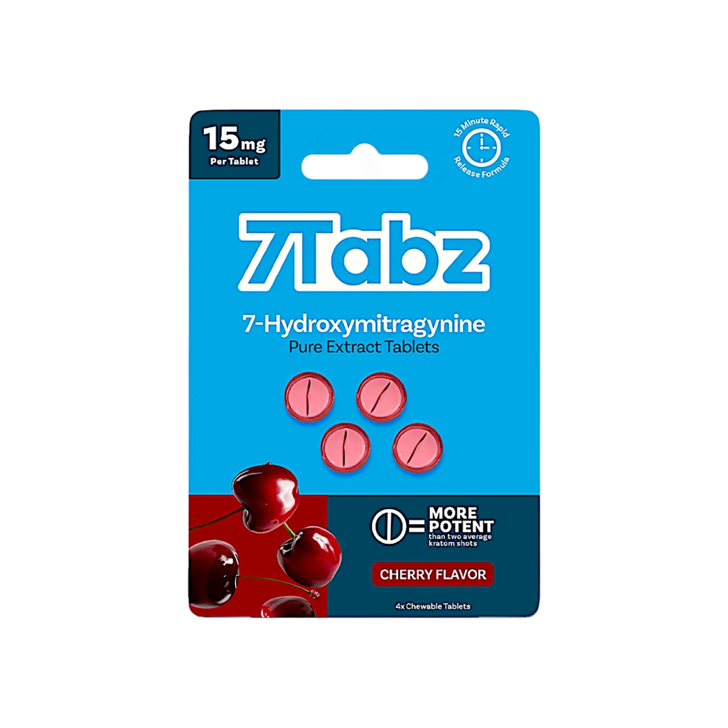 7 Tabz 15 mg 4 pack 7-Hydroxy Tablets
