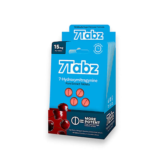 7 Tabz 15 mg 4 pack 7-Hydroxy Tablets