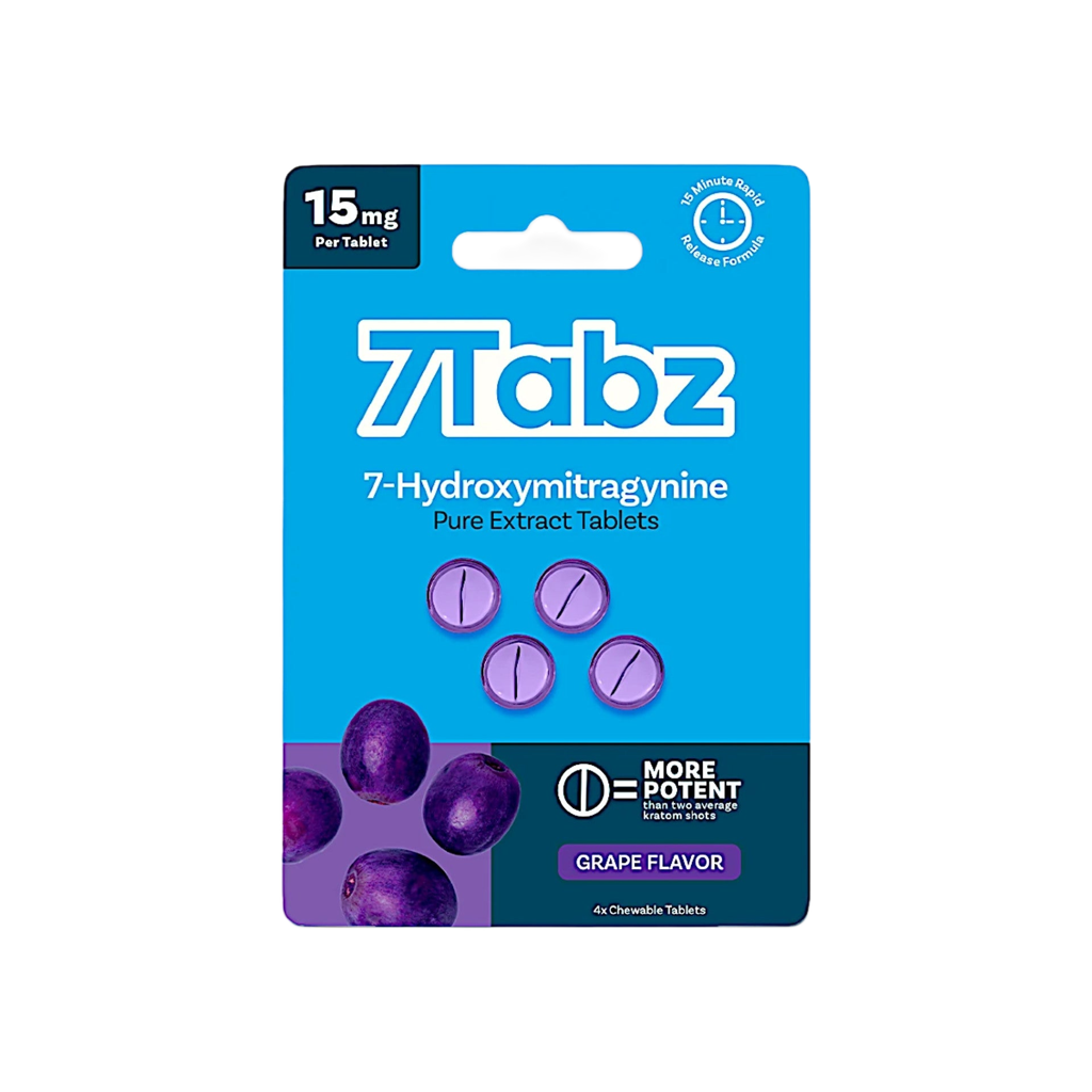 7 Tabz 15 mg 4 pack 7-Hydroxy Tablets