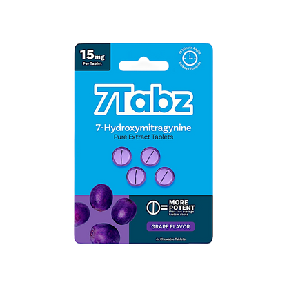 7 Tabz 15 mg 4 pack 7-Hydroxy Tablets