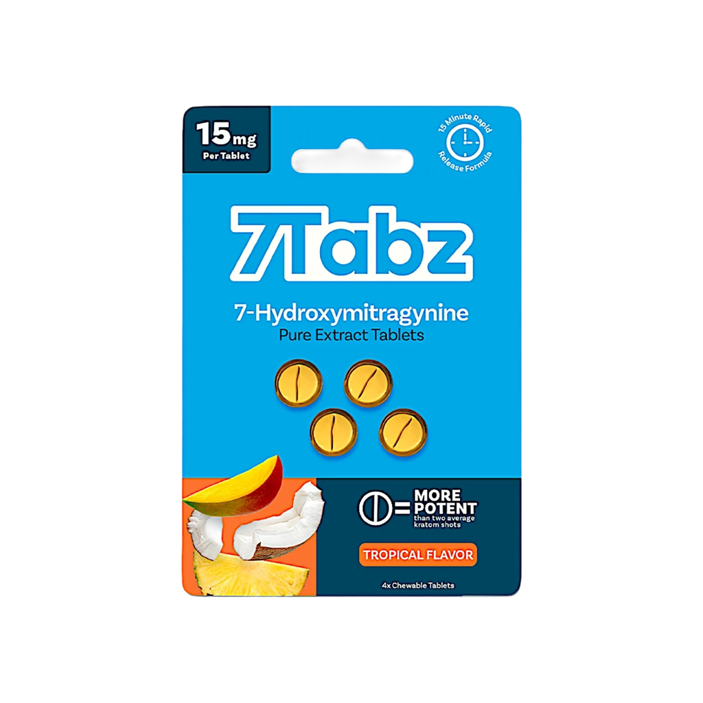 7 Tabz 15 mg 4 pack 7-Hydroxy Tablets