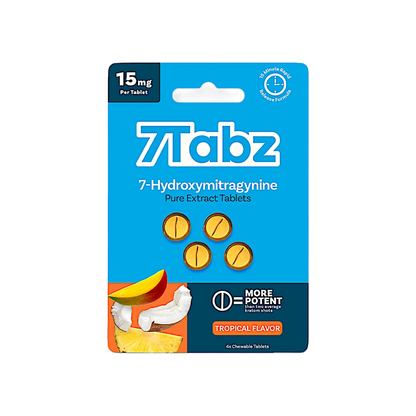 7 Tabz 15 mg 4 pack 7-Hydroxy Tablets