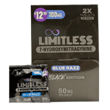 Limiltess Black Edition 100mg Single 7-Hydroxy Tablets 40ct Display MSRP 12.99