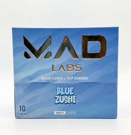 MAD 1.5G DIAMOND PRE ROLLS.   THC-P 10 pk