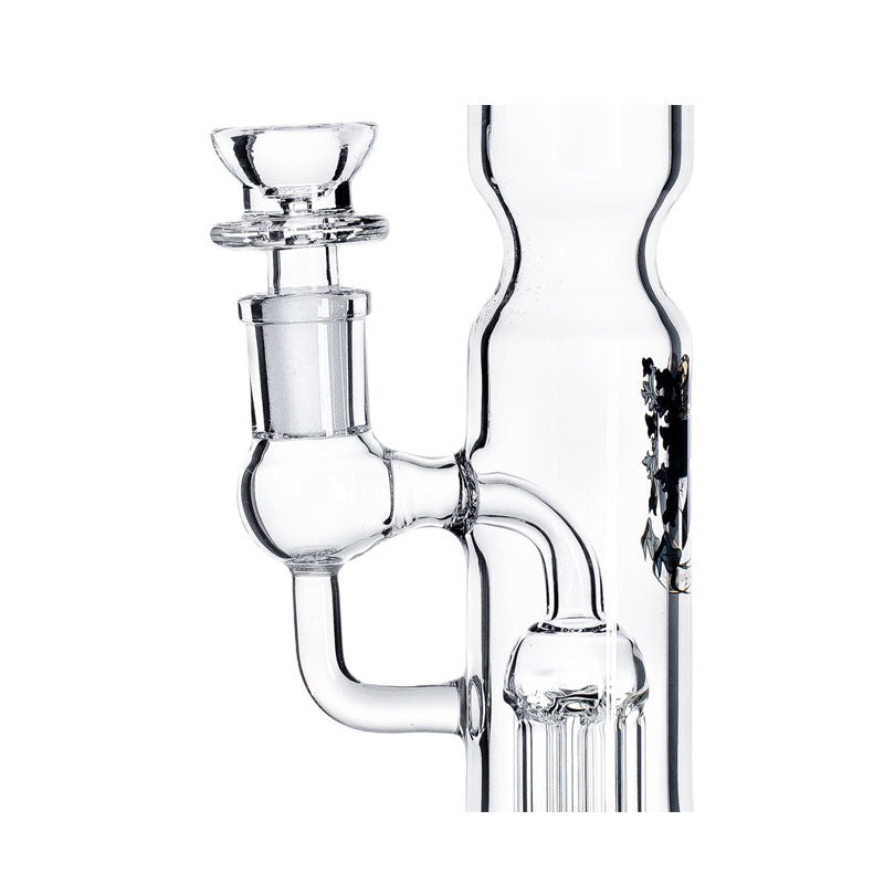 HF220 Phoenix Star Glass Straight Pipe 10in Waterpipe