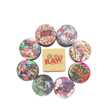 Aluminum 55MM Grinder Raw 12ct Display