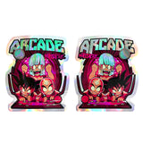 Smell Proof Die Cut Mylar Bag 3.5g ARCADE DBZ 100ct