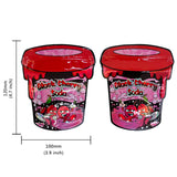 Smell Proof Die Cut Mylar Bag 3.5g Black Cherry Gelato 100ct