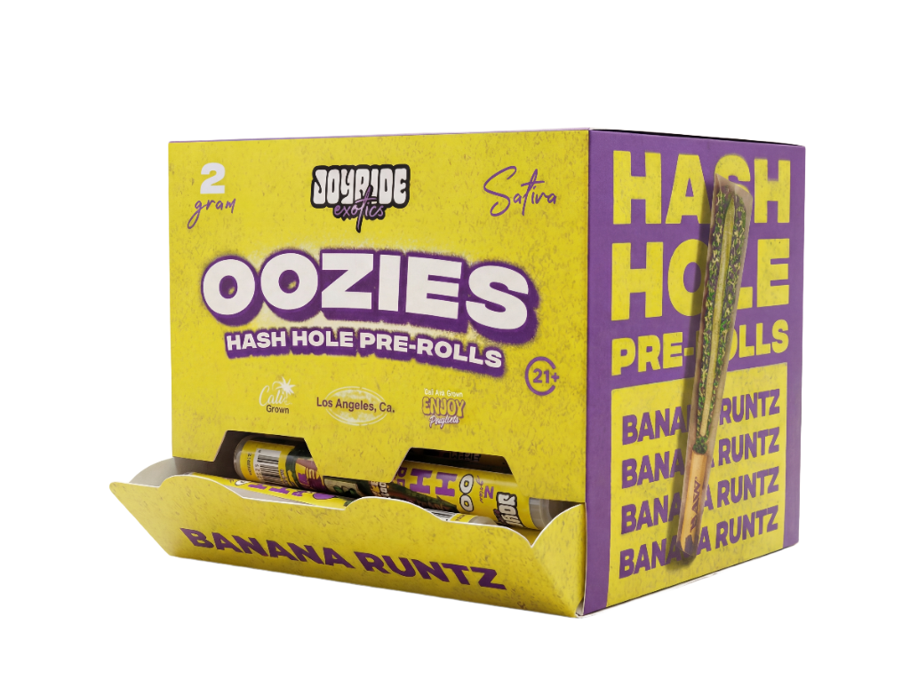 Joyride Oozies 2g THCA Hash Holes 20ct Display