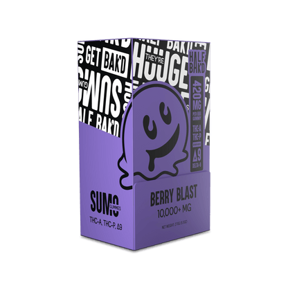 Half Bak'd Sumo Single 2ct 420mg Gummies 30pk Box THC-A, THC-P, Delta8