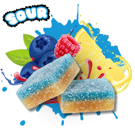Ocho Extrax Double Stacked Bitez 10,000mg Gummies 6ct Display