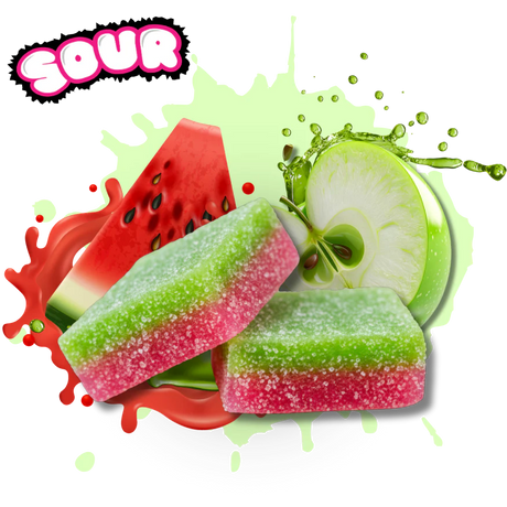 Ocho Extrax Double Stacked Bitez 10,000mg Gummies 6ct Display