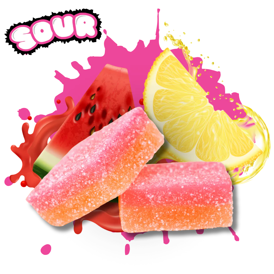 Ocho Extrax Double Stacked Bitez 10,000mg Gummies 6ct Display
