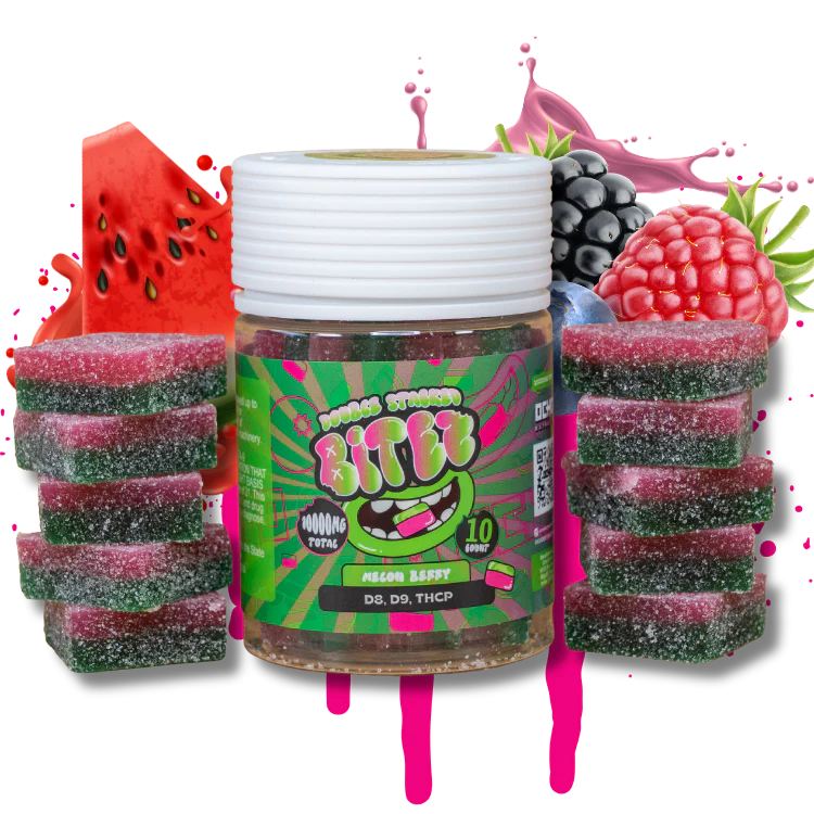Ocho Extrax Double Stacked Bitez 10,000mg Gummies 6ct Display