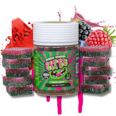 Ocho Extrax Double Stacked Bitez 10,000mg Gummies 6ct Display