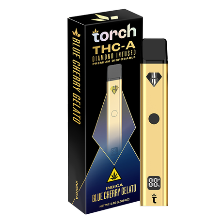 Torch 2.5g Diamond Infused THC-A Disposable 5ct Display