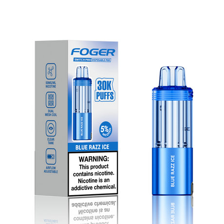 Foger Switch Pro 30K Disposable POD 5ct Display