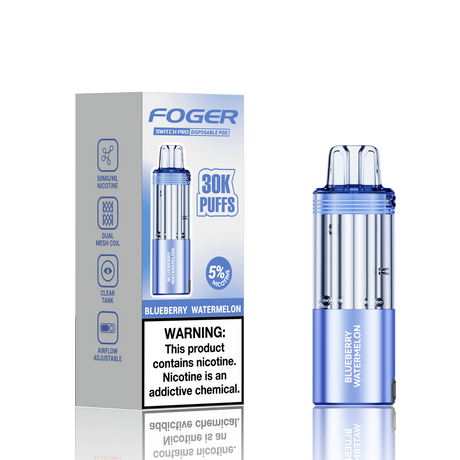 Foger Switch Pro 30K Disposable POD 5ct Display