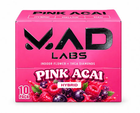 MAD 1.5G DIAMOND PRE ROLLS THCA 10 pk