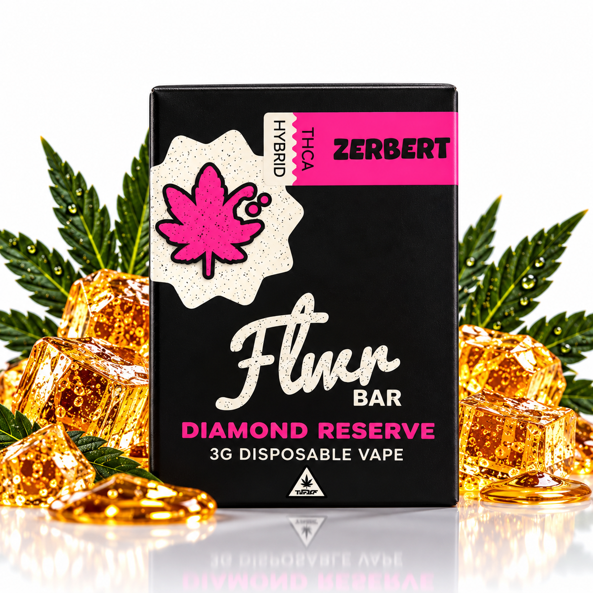 FLWR Bar 3G Diamond Reserve — 5 count Display